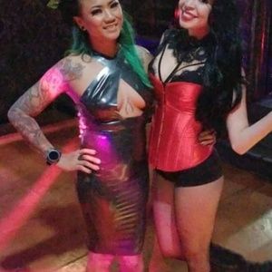 LATEX House of CB Condesa Dress